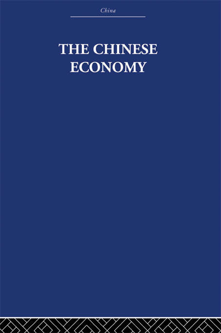 Book cover of The Chinese Economy