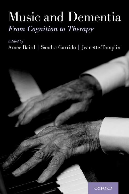 Book cover of MUSIC & DEMENTIA C: From Cognition to Therapy