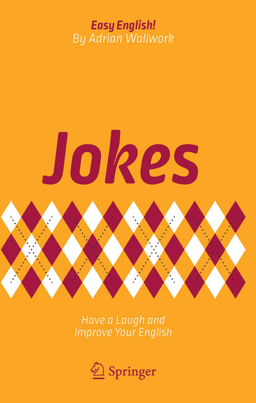 Book cover of Jokes: Have a Laugh and Improve Your English (Easy English!)