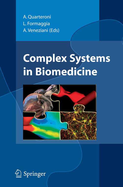 Book cover of Complex Systems in Biomedicine (2006)
