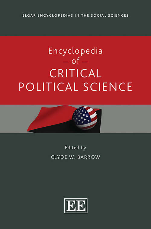 Book cover of Encyclopedia of Critical Political Science (Elgar Encyclopedias in the Social Sciences series)