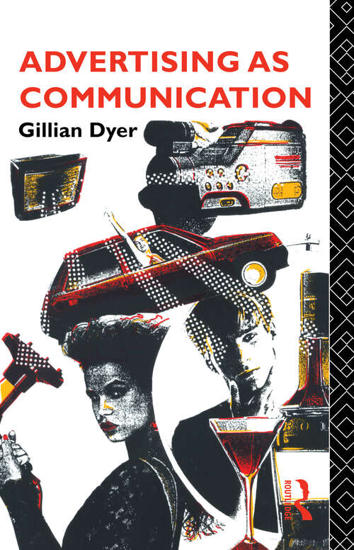 Book cover of Advertising as Communication