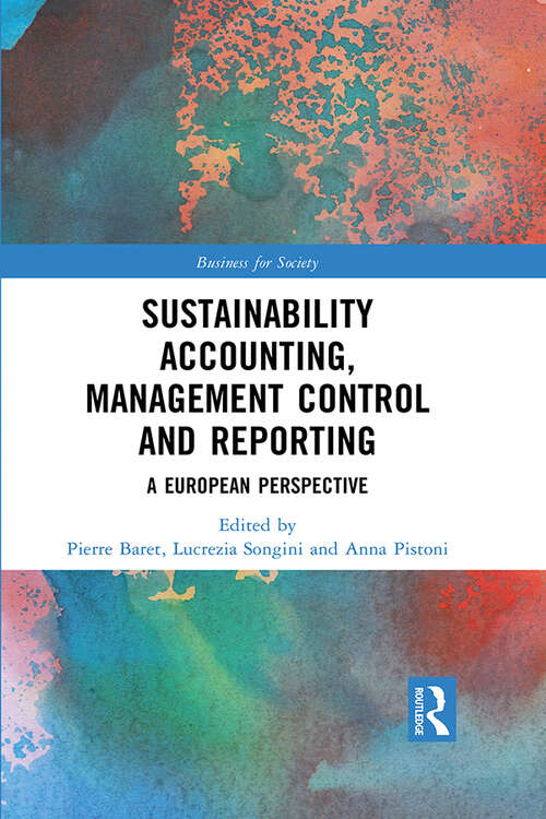 Book cover of Sustainability Accounting, Management Control and Reporting: A European Perspective (Business for Society)