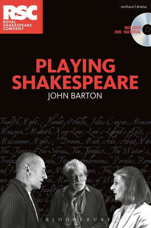 Book cover of Playing Shakespeare (PDF)
