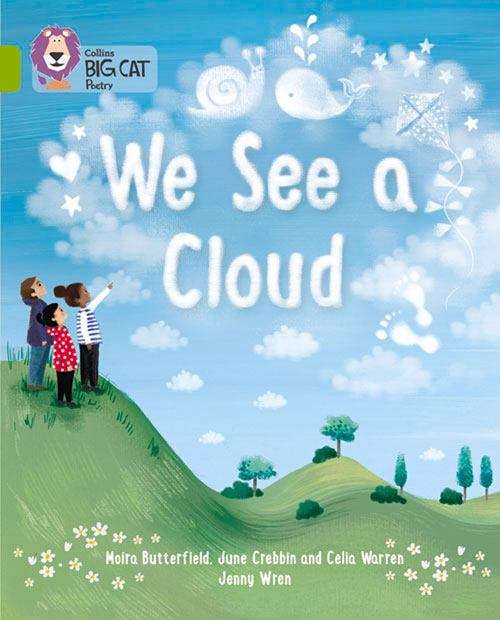 Book cover of We See A Cloud: Band 11/Lime (Collins Big Cat) (PDF)