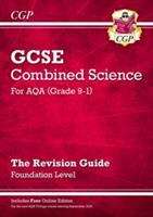 Book cover of New Grade 9-1 GCSE Combined Science: AQA Revision Guide with Online Edition - Foundation (Braille file available upon request