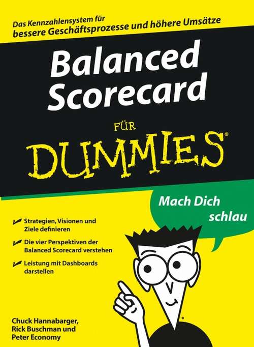 Book cover of Balanced Scorecard für Dummies (Für Dummies)