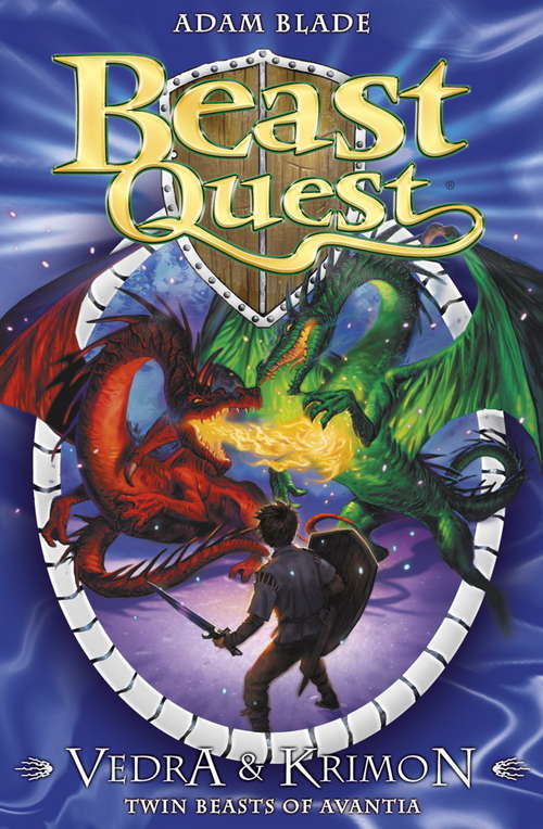 Book cover of Vedra & Krimon Twin Beasts of Avantia: Special (Beast Quest #2)