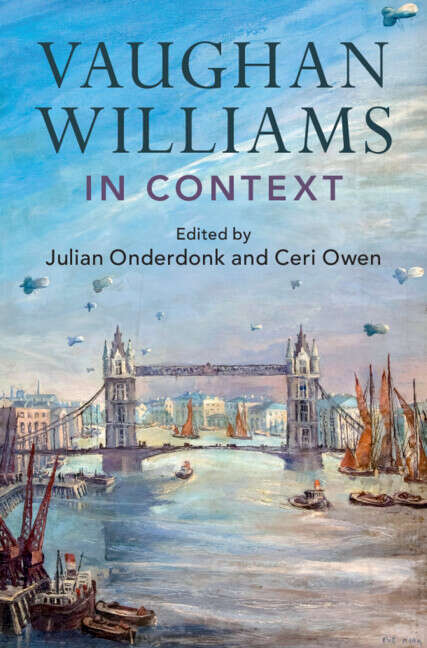 Book cover of Vaughan Williams in Context (Composers in Context)