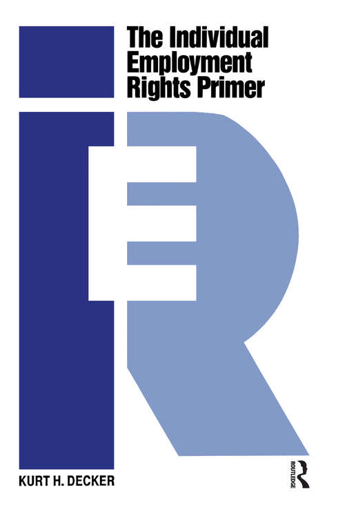 Book cover of The Individual Employment Rights Primer