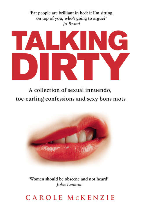 Book cover of Talking Dirty