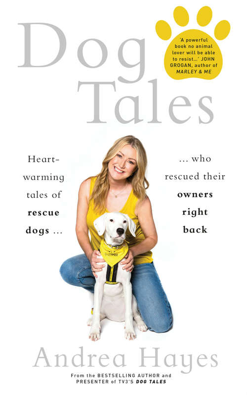 Book cover of Dog Tales: Heart-warming stories of rescue dogs who rescued their owners right back