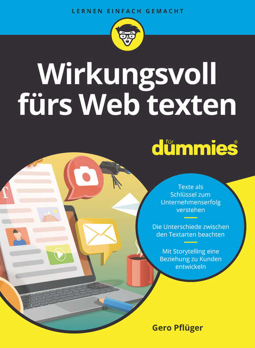 Book cover of Wirkungsvoll fürs Web texten für Dummies (Für Dummies)