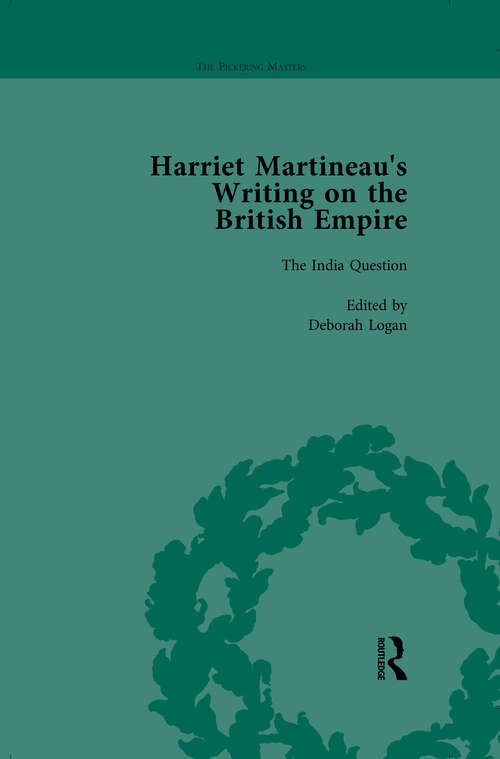 Book cover of Harriet Martineau's Writing on the British Empire, Vol 5