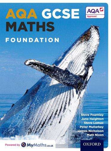 Book cover of AQA GCSE Maths: Foundation (PDF) (400MB+)