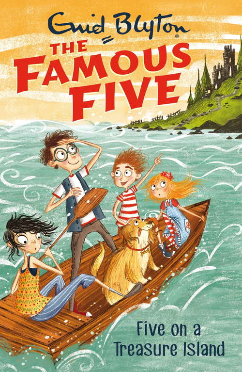 Book cover of Five On A Treasure Island: Book 1 (2) (Famous Five: Vol. 1)