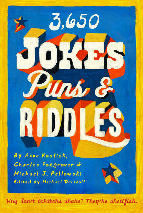 Book cover of 3650 Jokes, Puns, and Riddles (2)