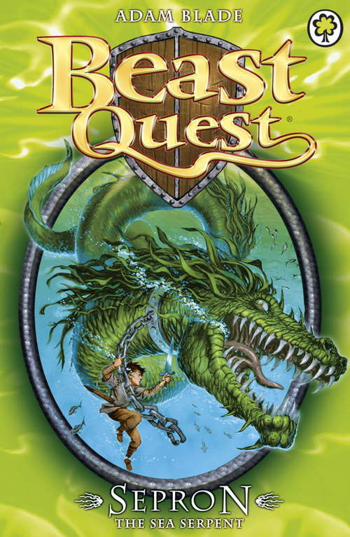Book cover of Sepron the Sea Serpent: Series 1 Book 2 (Beast Quest #2)