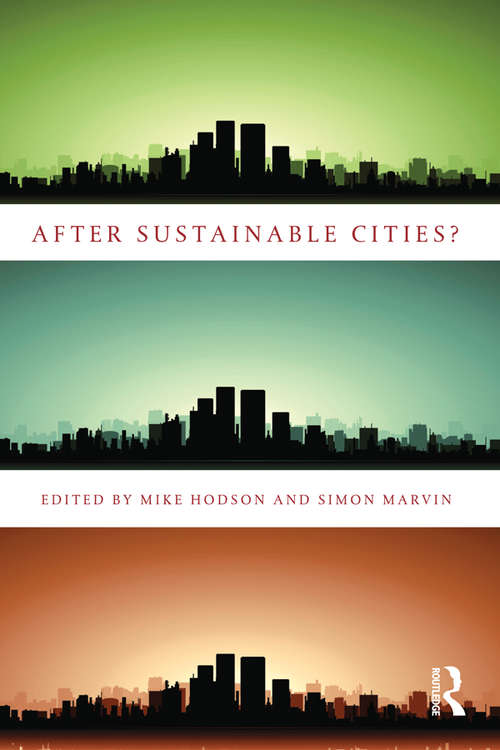 Book cover of After Sustainable Cities?
