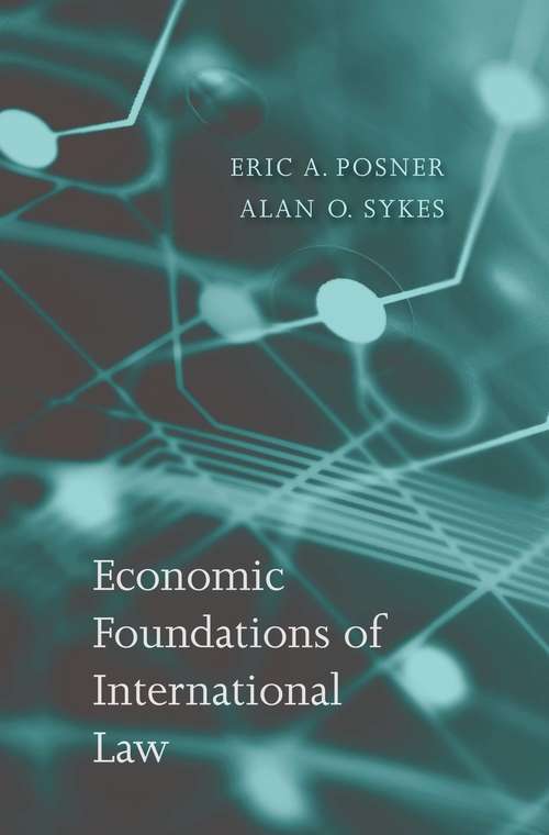 Book cover of Economic Foundations of International Law