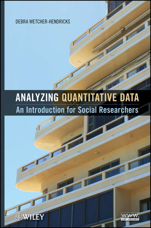 Book cover of Analyzing Quantitative Data: An Introduction for Social Researchers