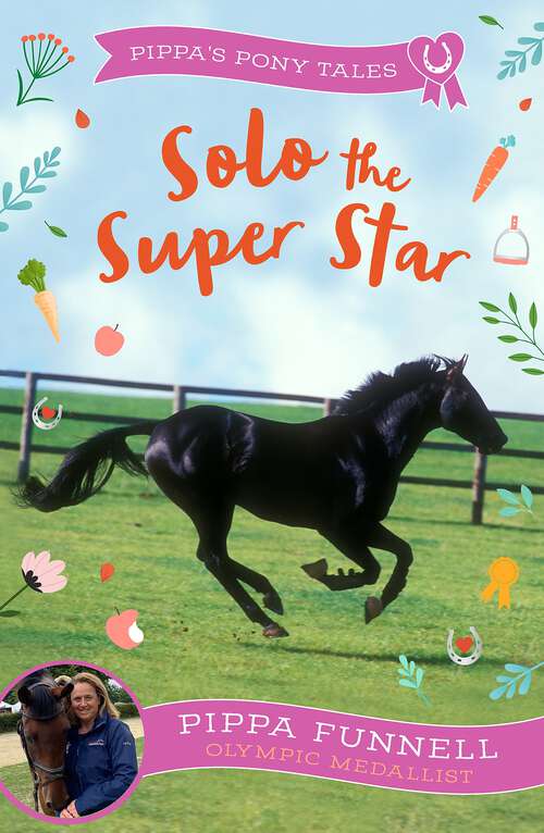 Book cover of Solo the Super Star (Pippa's Pony Tales #6)