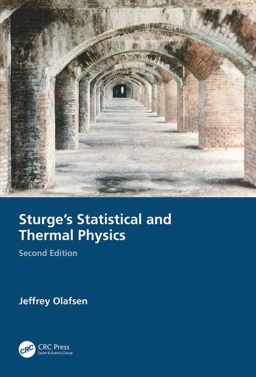 Book cover of Sturge's Statistical and Thermal Physics, Second Edition (2)