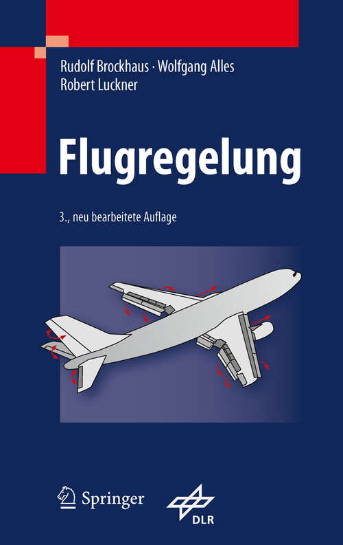 Book cover of Flugregelung (3. Aufl. 2011)
