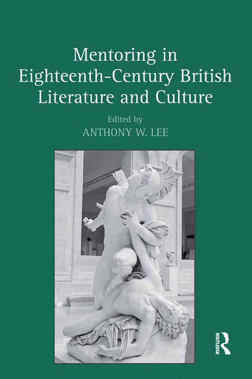 Book cover of Mentoring in Eighteenth-Century British Literature and Culture