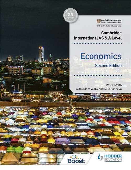 Book cover of Cambridge International AS and A Level Economics Second Edition
