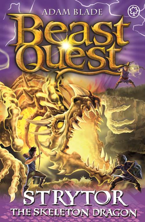 Book cover of Strytor the Skeleton Dragon: Series 19 Book 4 (Beast Quest #102)