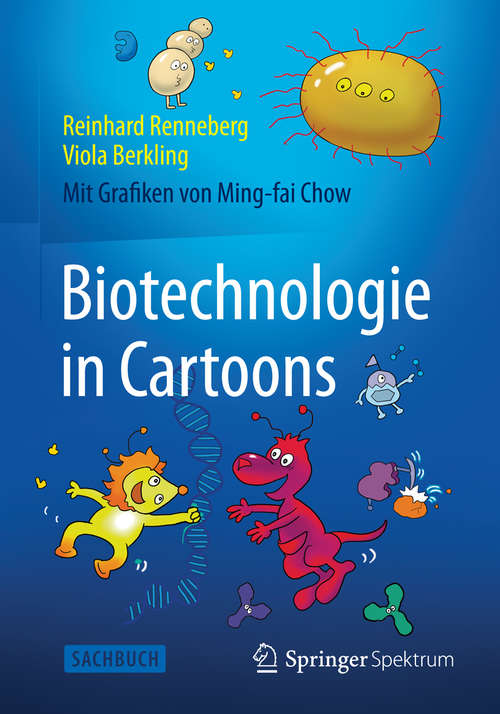 Book cover of Biotechnologie in Cartoons (2015)