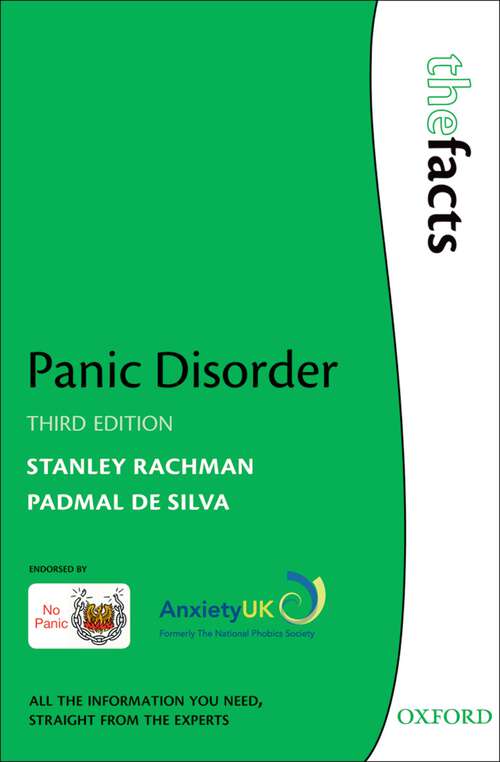 Book cover of Panic Disorder: The Facts (3) (The Facts)