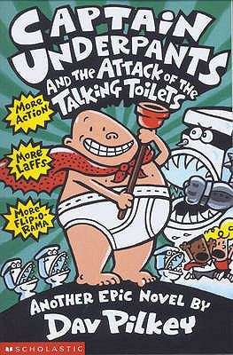 Book cover of Captain Underpants and the Attack of the Talking Toilets (PDF)