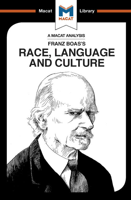 Book cover of Race, Language and Culture (The Macat Library)