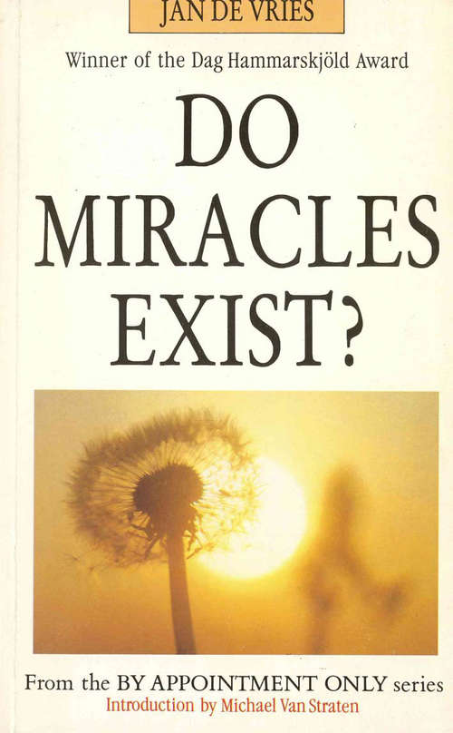 Book cover of Do Miracles Exist?