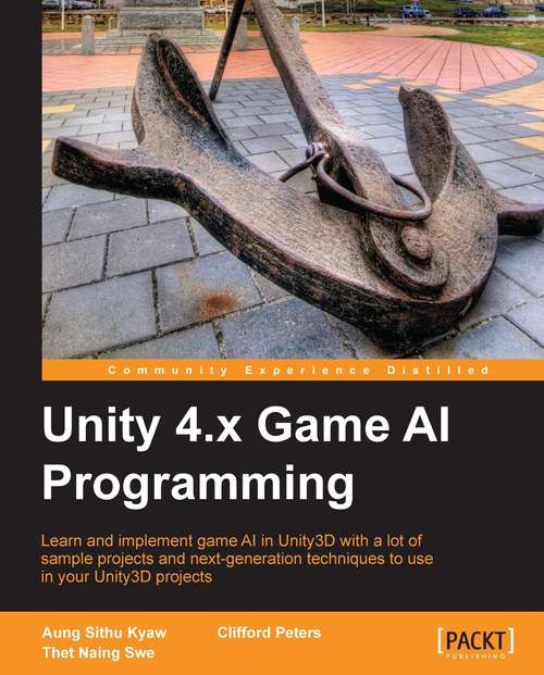 Book cover of Unity 4.x Game AI Programming