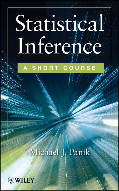 Book cover of Statistical Inference: A Short Course
