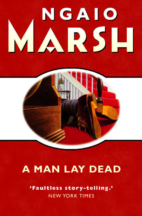 Book cover of A Man Lay Dead (ePub edition) (The Ngaio Marsh Collection #1)