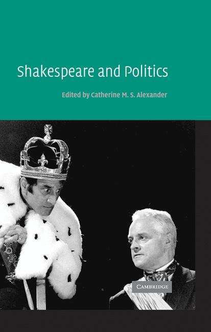 Book cover of Shakespeare And Politics (PDF)
