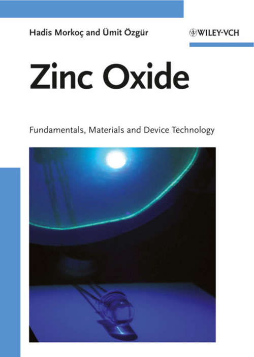 Book cover of Zinc Oxide: Fundamentals, Materials and Device Technology