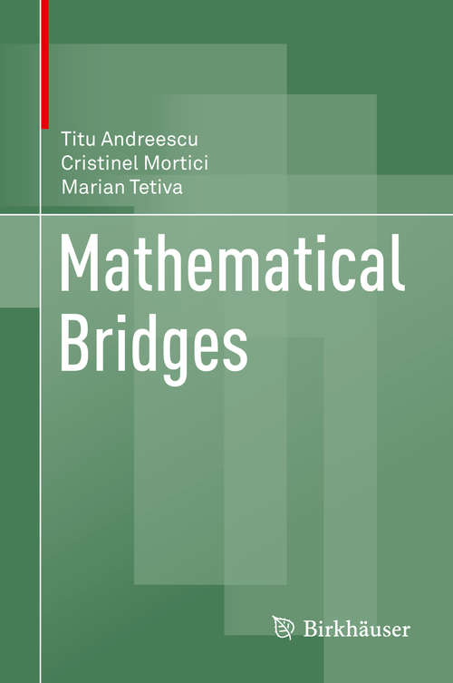 Book cover of Mathematical Bridges (1st ed. 2017)
