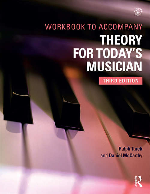 Book cover of Theory for Today's Musician Workbook, Third Edition (3)