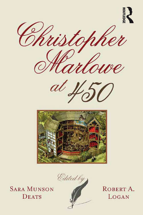 Book cover of Christopher Marlowe at 450