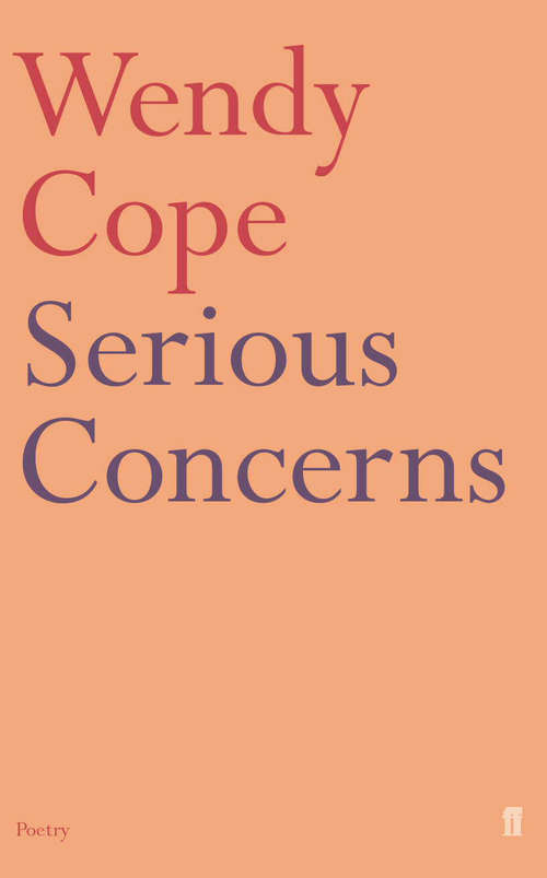 Book cover of Serious Concerns (Main)