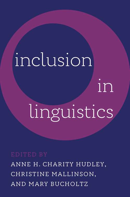 Book cover of Inclusion in Linguistics
