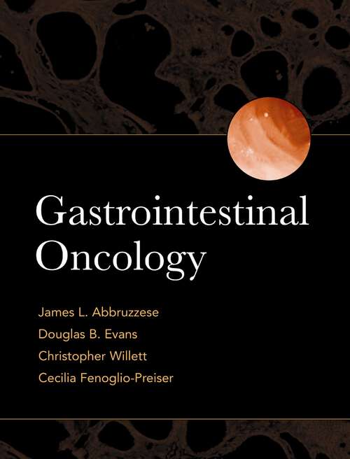 Book cover of Gastrointestinal Oncology