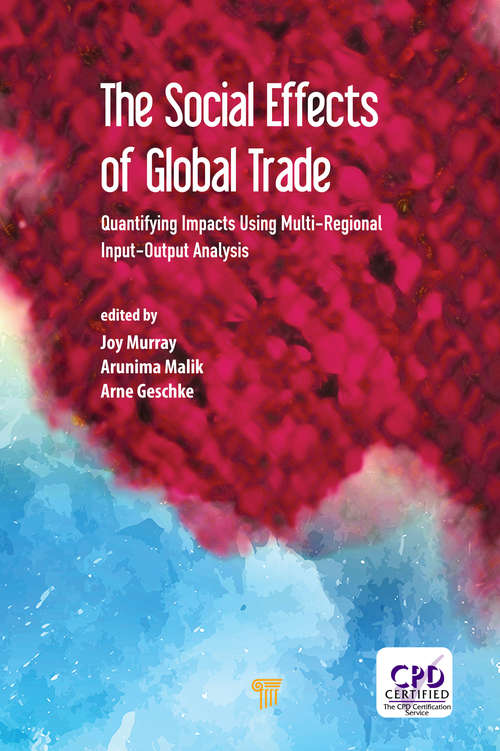 Book cover of The Social Effects of Global Trade