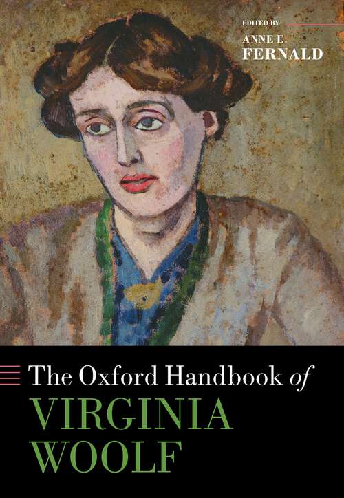 Book cover of The Oxford Handbook of Virginia Woolf (Oxford Handbooks)