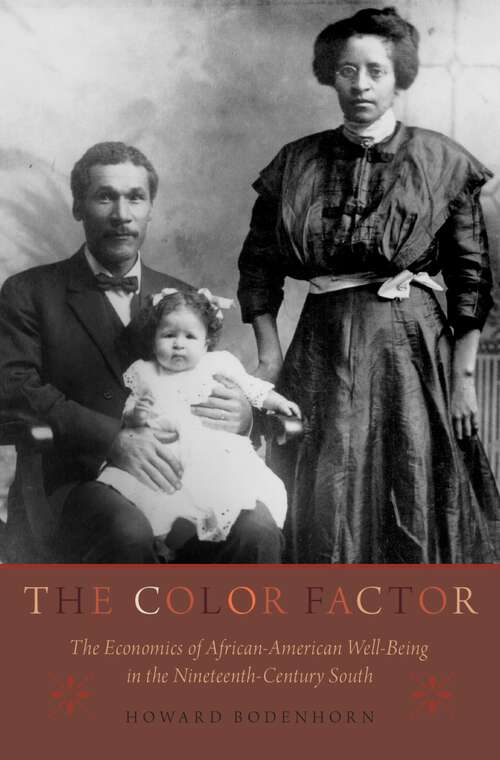 Book cover of COLOR FACTOR C: The Economics of African-American Well-Being in the Nineteenth-Century South